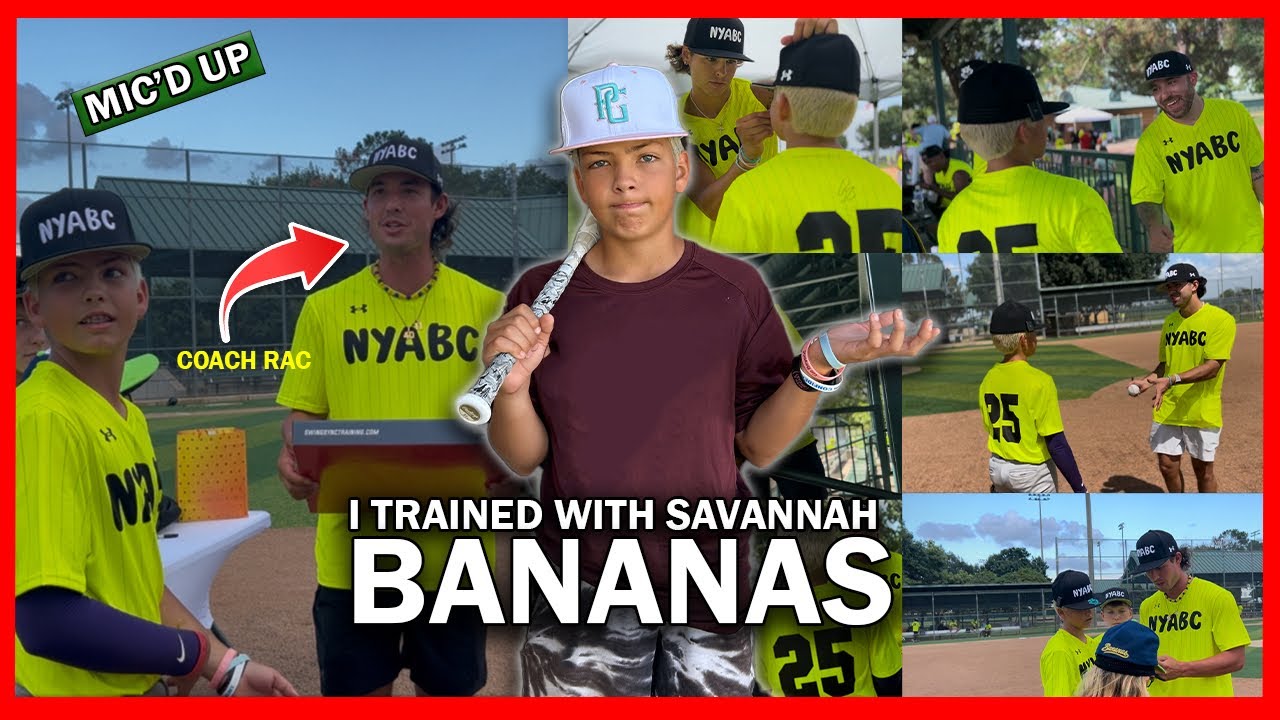 I Traveled to Texas to Train With the Savannah Bananas and Played in Pro Baseball Facility