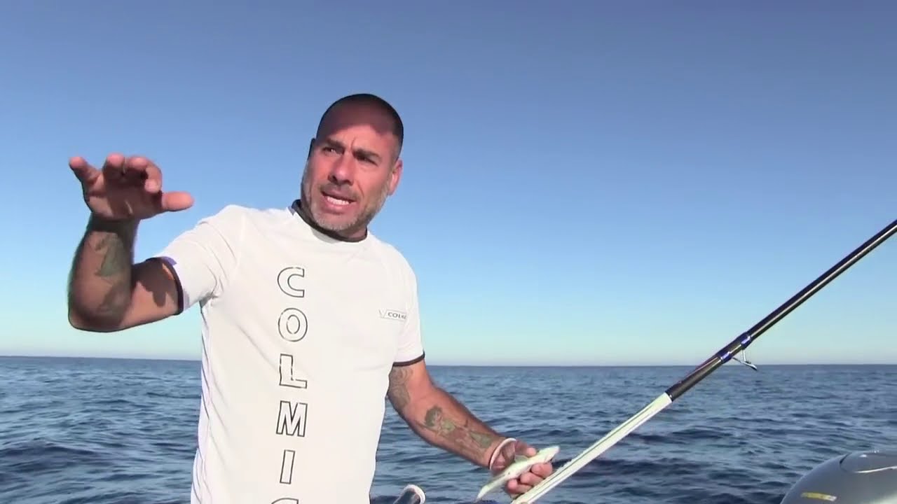 BOLENTINO ALLE TANUTE DA BARCA CON CANNE DA PESCA COLMIC E INFO SU ECOSCANDAGLI, TERMINALI, INNESCHI