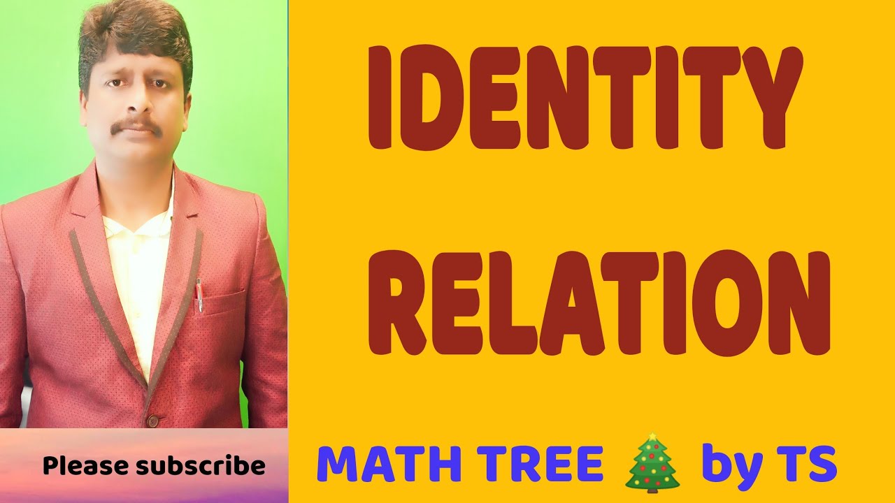 Definition of identity relation