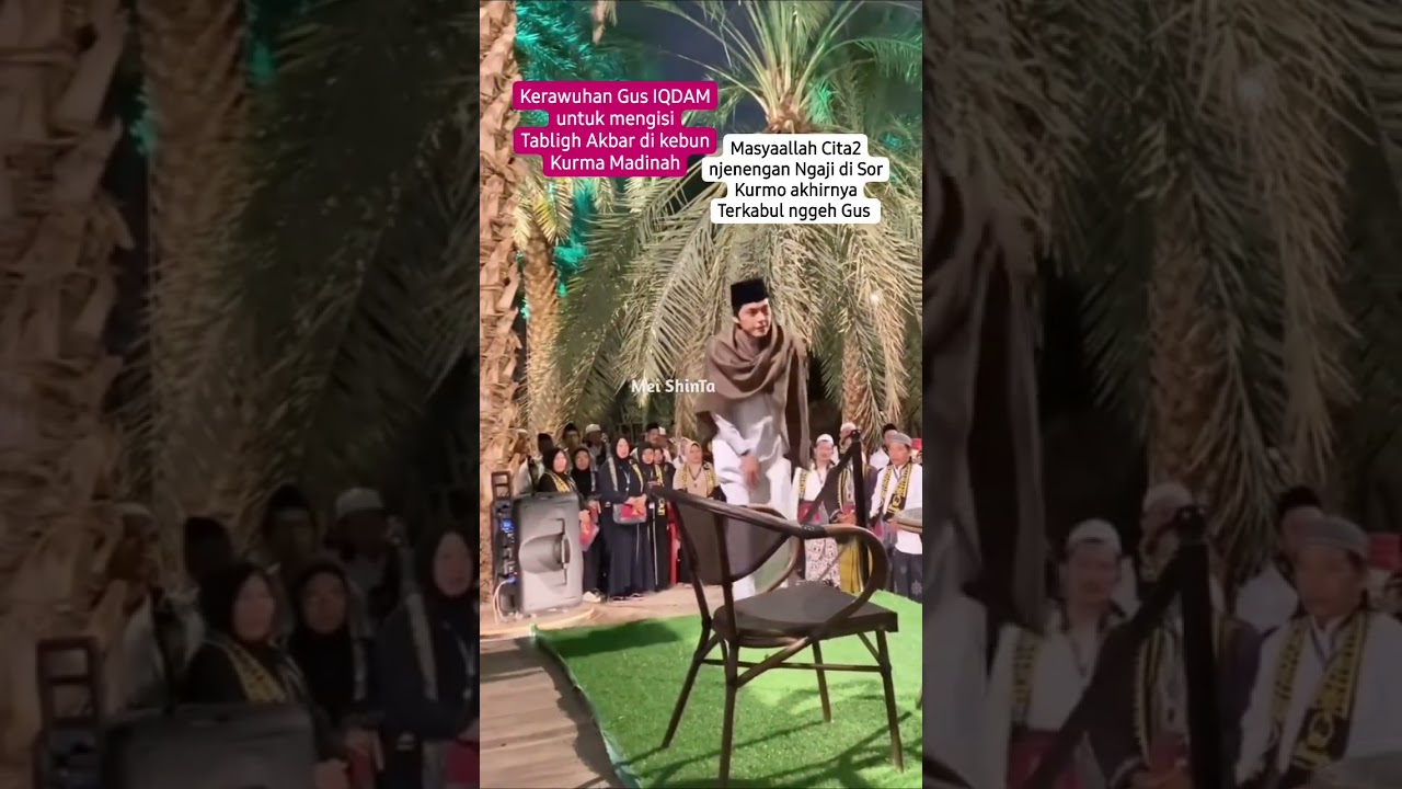 Gus Iqdam Ceramah Di Madinah