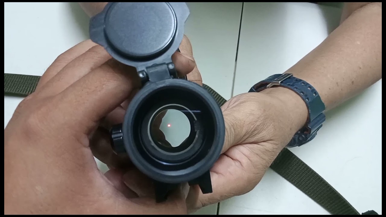 (Unboxing) Red Dot Scope at pagkakabit sa airgun..#papstony