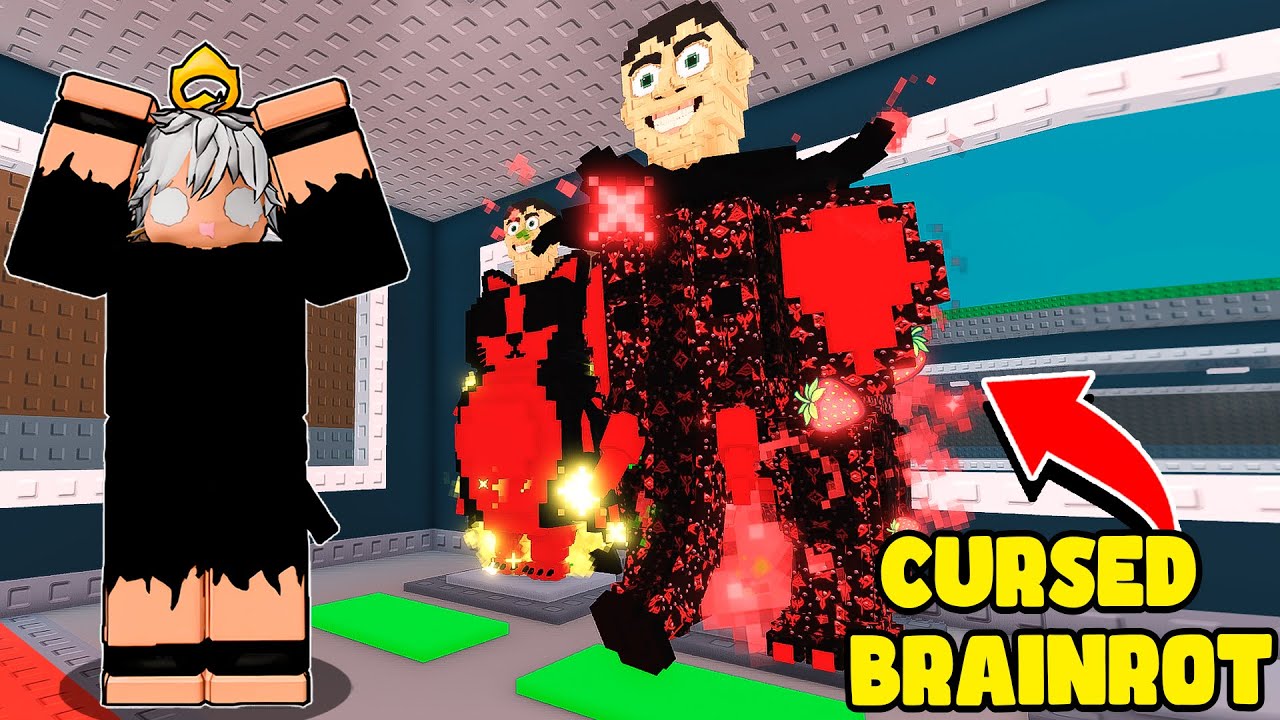 PEGUEI BRAINROTS AMALDIÇOADOS MUITO RARO DA ATUALIZAÇÃO!!😈❄️