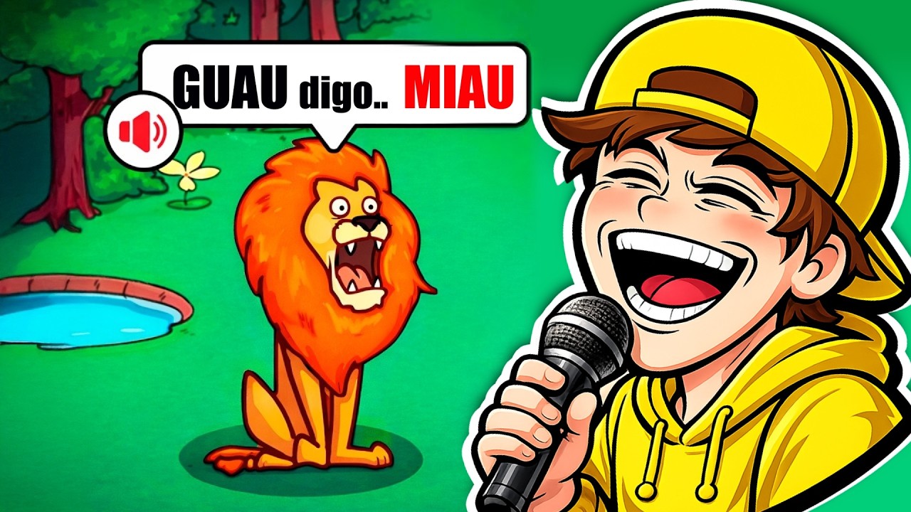 Le Puse MI VOZ y MEMES a ANIMALES! es HORRIBLE 🐌 MY VOICE ZOO