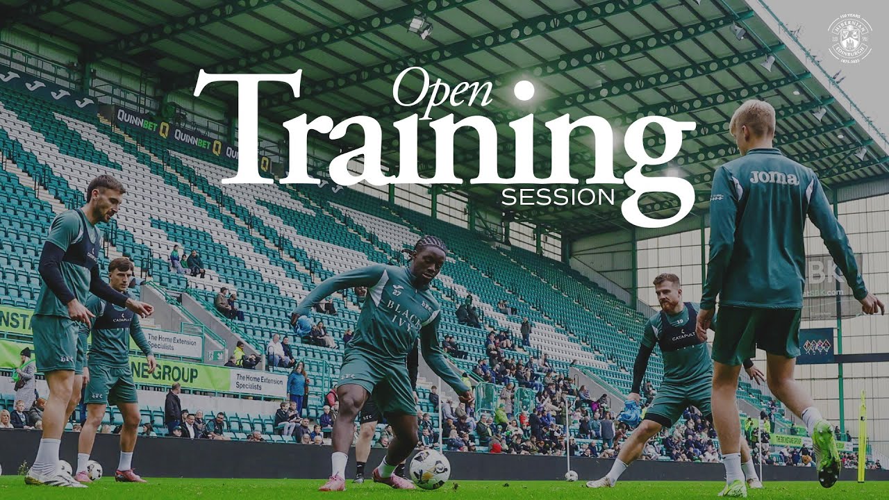 Hibs Open Training Session | 2025/26