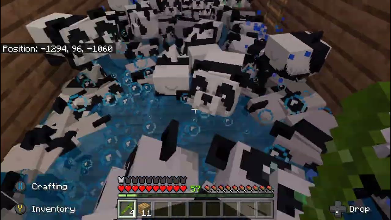Minecraft Baby Panda Sneeze Farm
