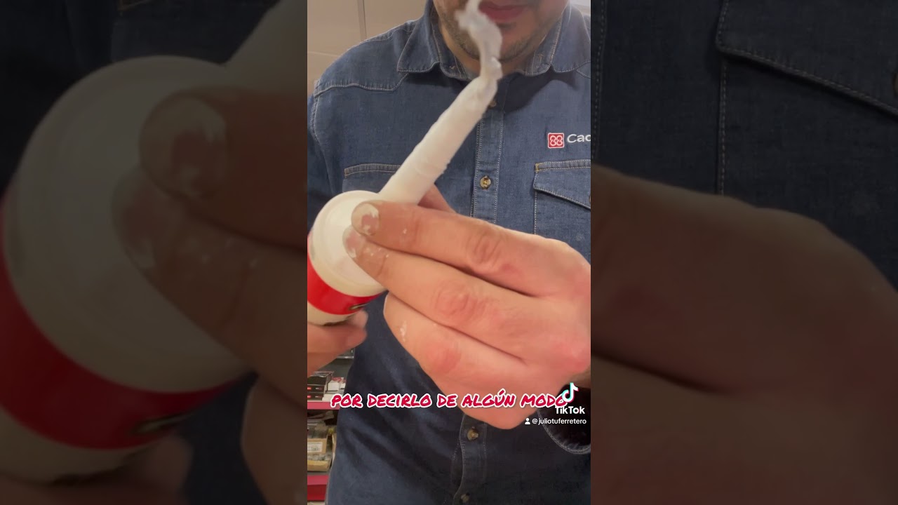 Truco de como conservar un bote de silicona empezado , para que no se seque y dure mas tiempo fresco