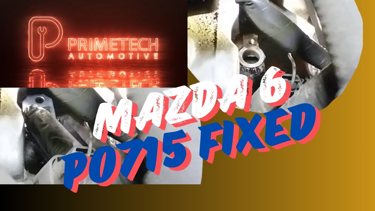 Код ошибки трансмиссии P0715 для Mazda 6 и 3 – руководство по быстрому устранению.