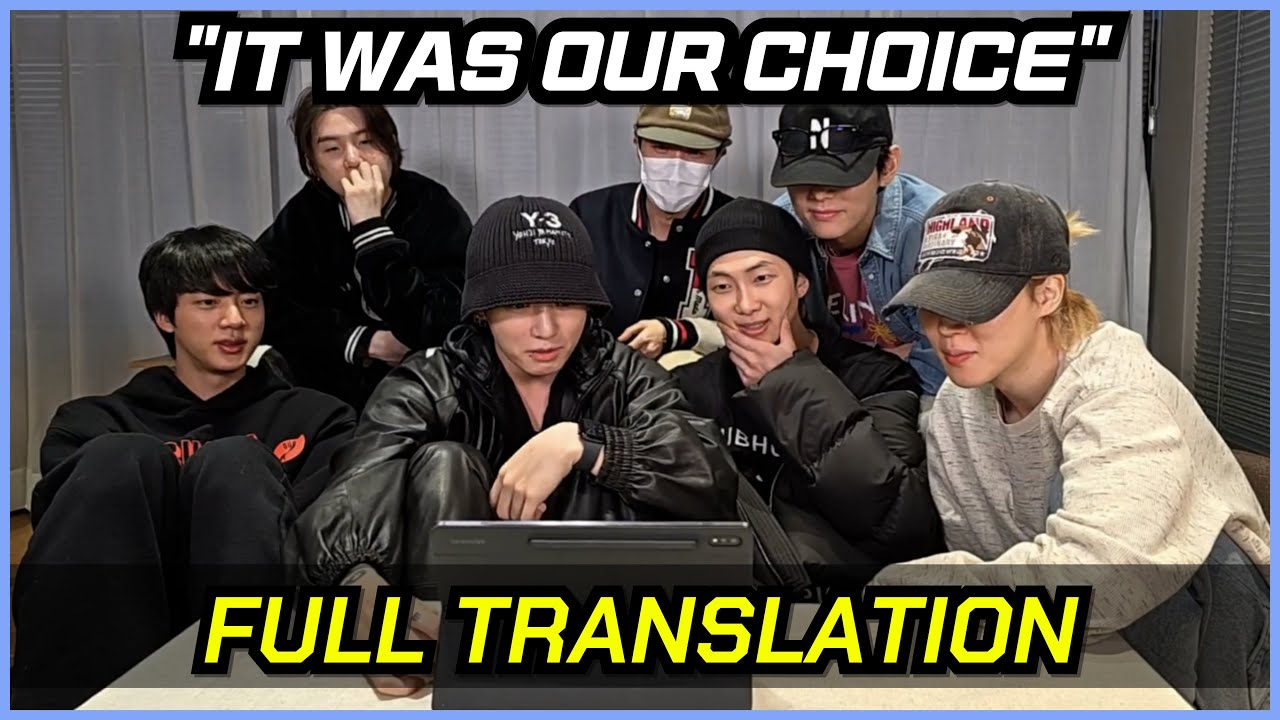 BTS OT7 Weverse Live After ARIRANG Reveal (Full Translation & Reaction)