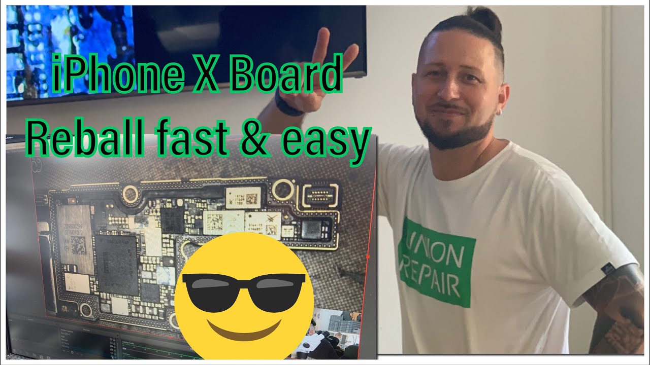 ADVANCED REPAIRS - iPHONE X WITH NO BOOT AFTER MASSIVE IMPACT - GUNSHOT ON iPHONE X