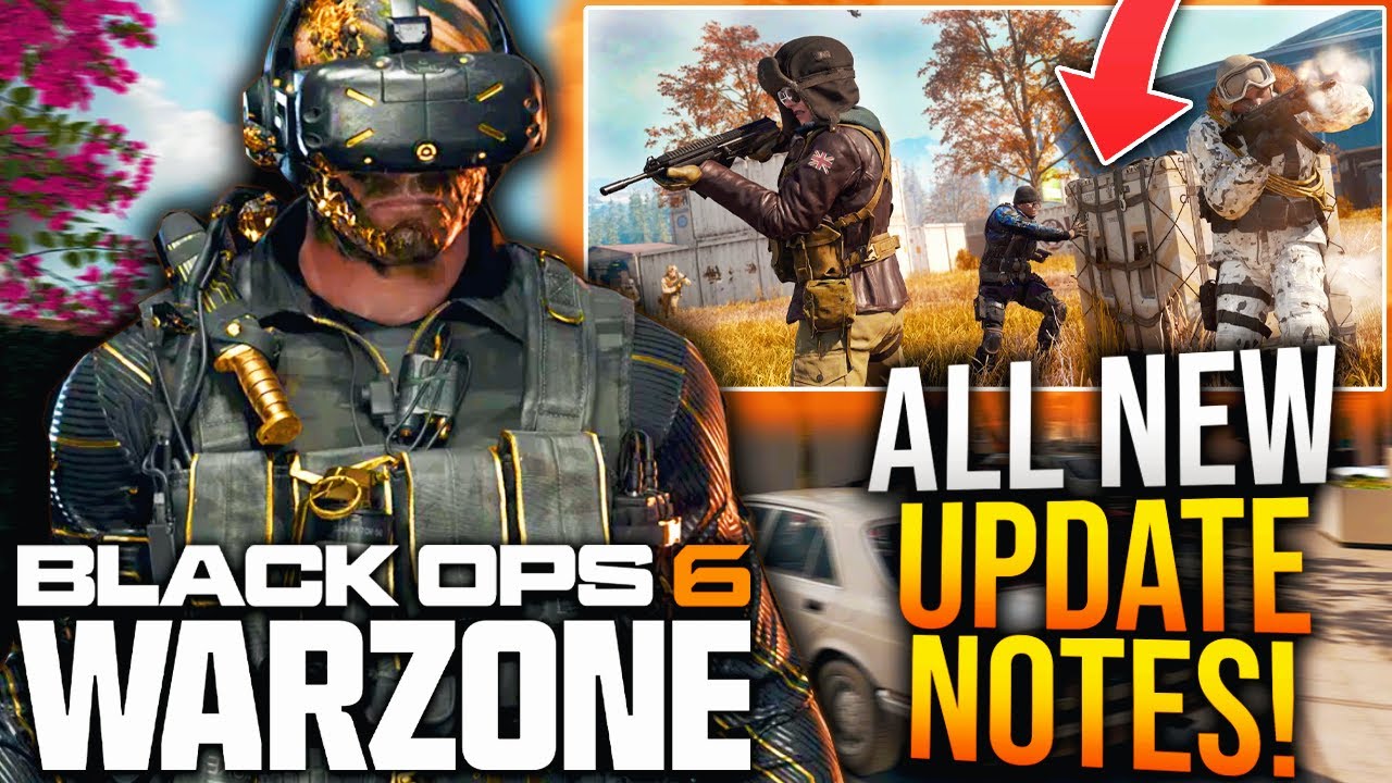 WARZONE: NEW UPDATE PATCH NOTES! GAME BREAKING Bug Fixes, BROKEN LOADOUT Update, & More (BO6 Update)