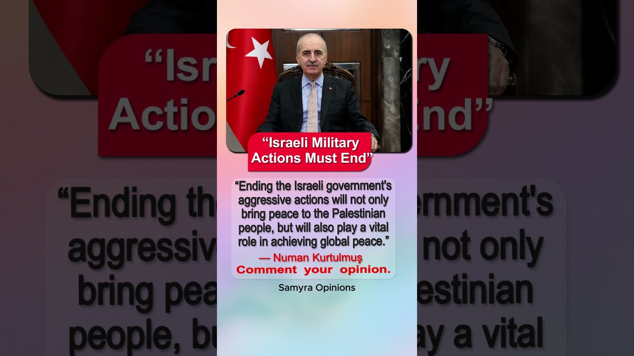 Middle East Crisis: Turkish Parliament Speaker&rsquo;s Statement Goes Viral #trendingnews