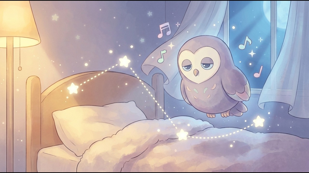 Luna Owl’s Star-Map Stretch 🌙✨ | Bedtime Breathing & Gentle Stretch for Kids