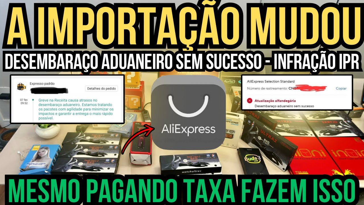 URGENTE🚨 DESEMBARAÇO ADUANEIRO SEM SUCESSO NAS COMPRAS ALIEXPRESS E SHEIN  VEJA OQUE FAZER !!