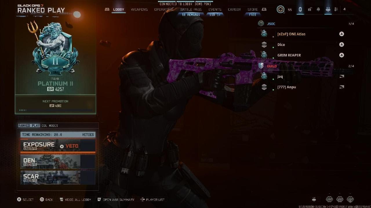 2/15 Den Overload Ranked