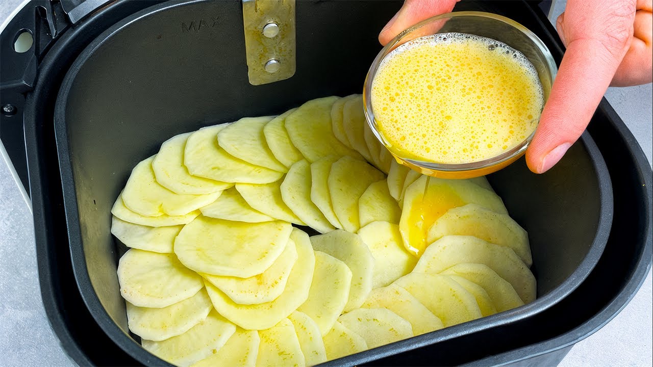 Легкий хрустящий картофель во фритюрнице 🥔 Быстрый рецепт: альтернатива картофелю фри и гратенам!
