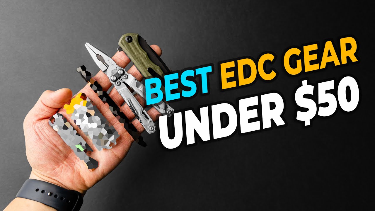 Top 5 Budget EDC Accessories UNDER $50 (EVERYDAY CARRY)