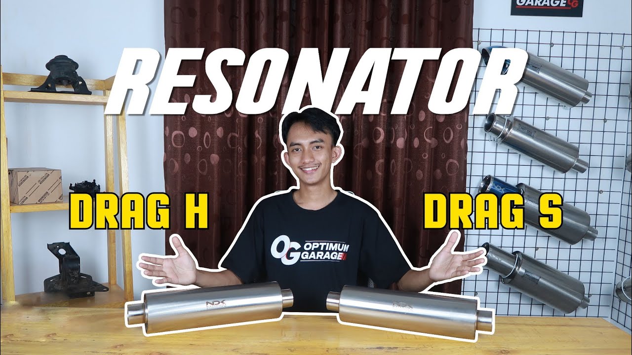 Review Resonator Drag NDK Exhaust | Torsi Mantap, Akselerasi Cepat