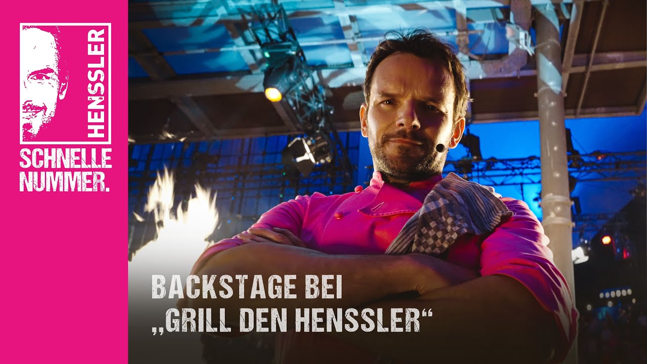 Backstage beim 