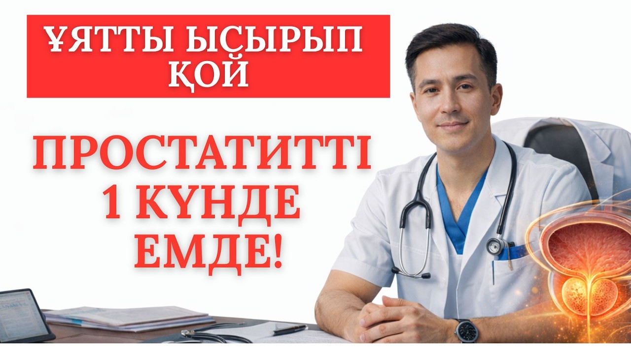 «Еркектің екінші жүрегі: Простатит неге антибиотикпен жазылмайды?»