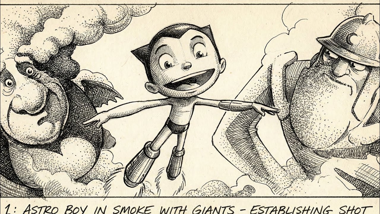AstroBoy 2007: Невидимые раскадровки 1 Часть 2