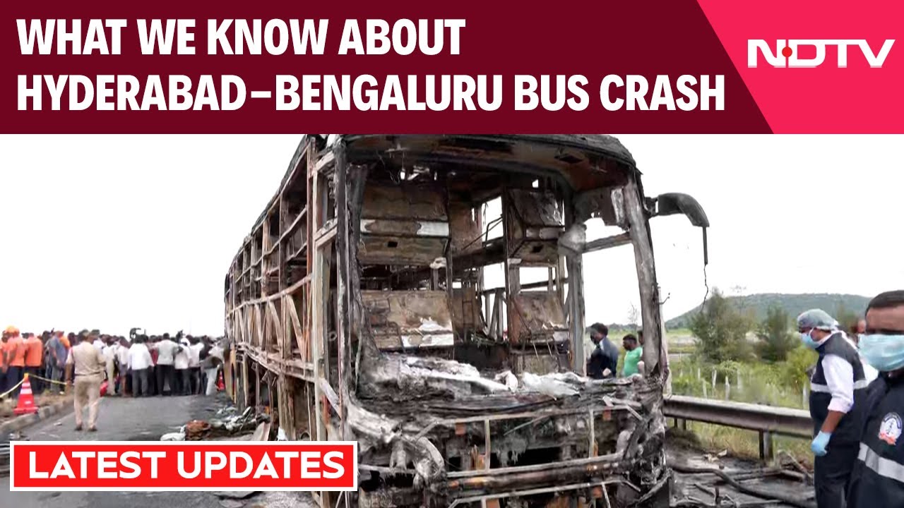 Andhra Bus Fire Accident News | Kurnool Bus Fire: 20 Killed, Victims Charred Beyond Recognition