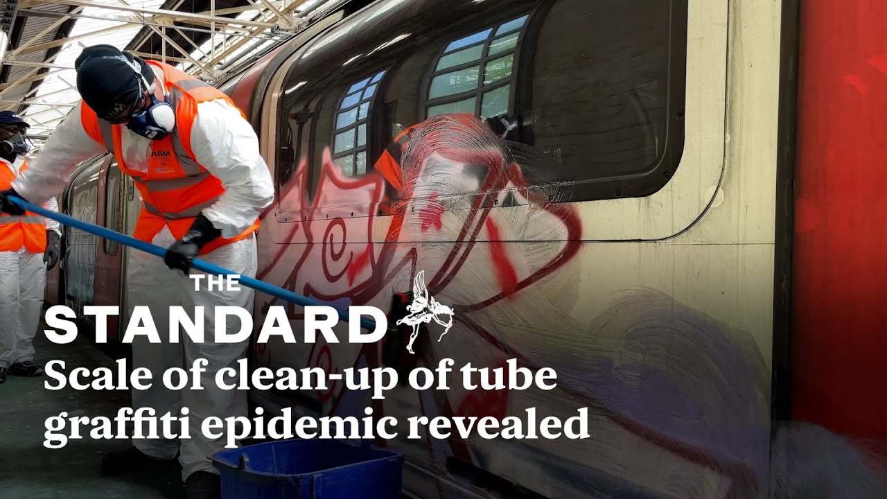 London Tube graffiti epidemic: Scale of clean-up revealed as network faces mass vandalism