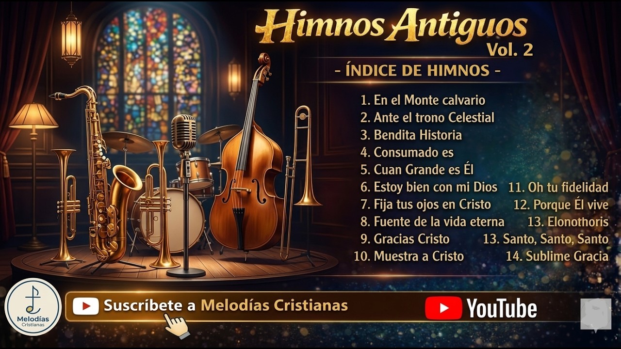40min de PAZ Profunda: Los mejores Himnos Antiguos en JAZZ  🎺