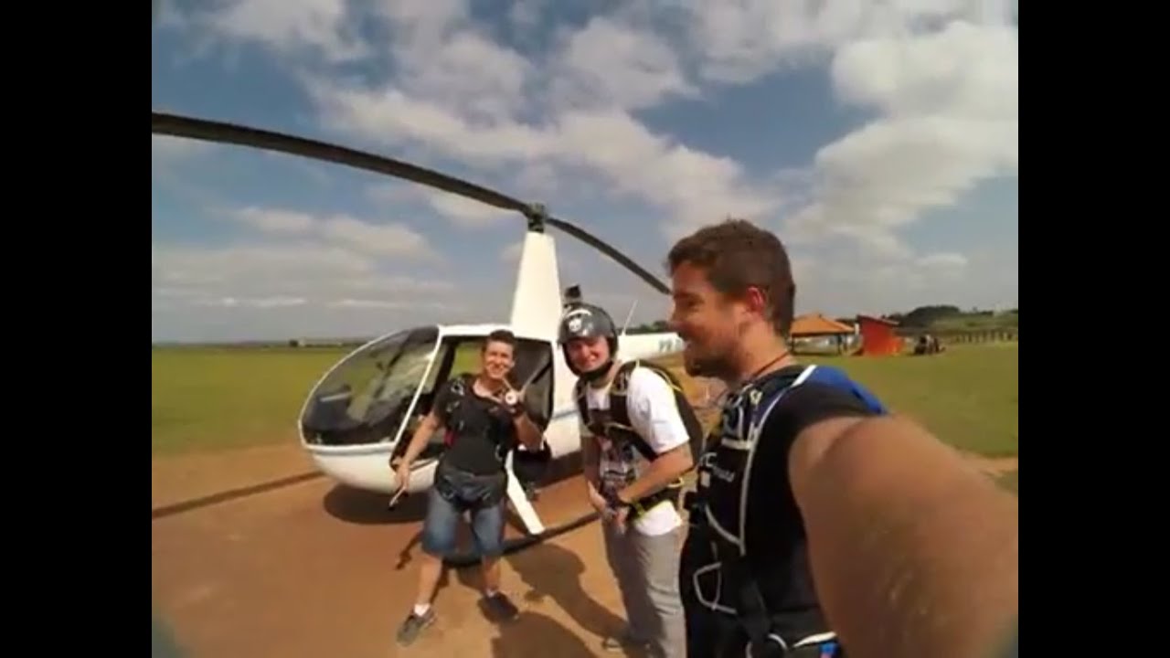 GoPro - Salto Helicóptero - Paraquedismo - Fernando Conti (Track), Italo e Gustavo