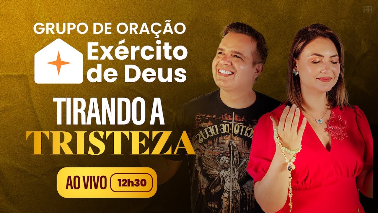 11h00 (horário especial) - Ao Vivo - Grupo de Oração Exército de Deus - Terço da Defesa