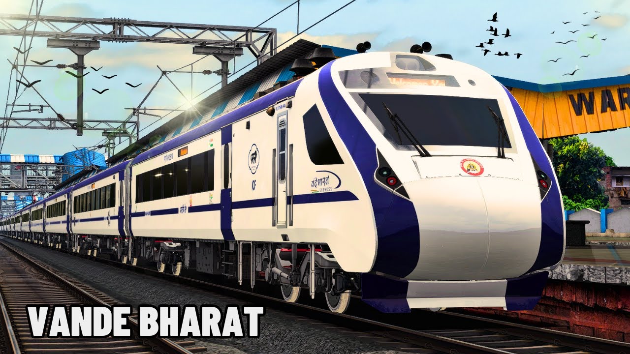 VANDE BHARAT EXPRESS JOURNEY IN INDIAN RAILWAYS || TRAIN SIMULATOR CLASSIC 2024 || PC GAMEPLAY