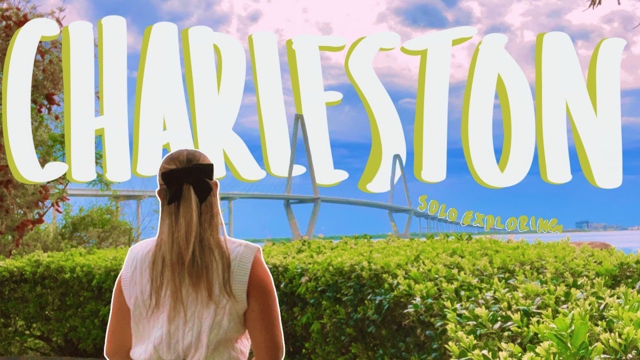 Solo travel vlog//Charleston, South Carolina