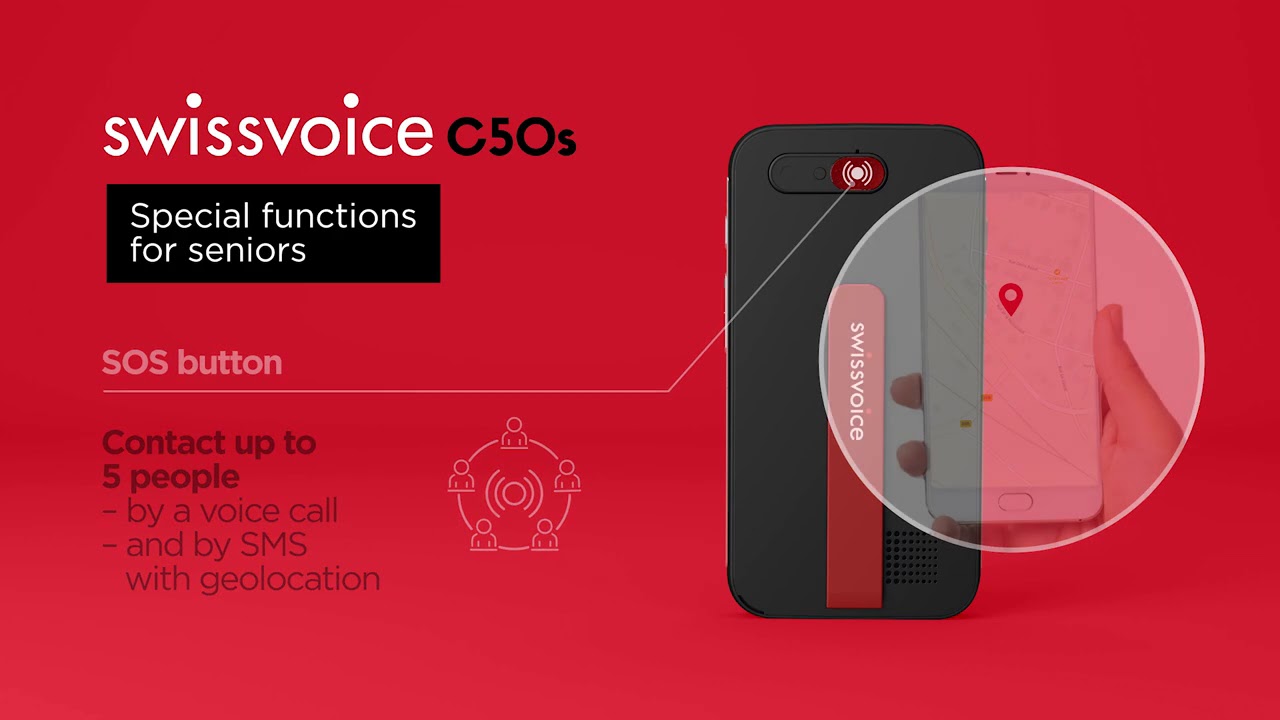 Hoe werkt de SWISSVOICE C50S?