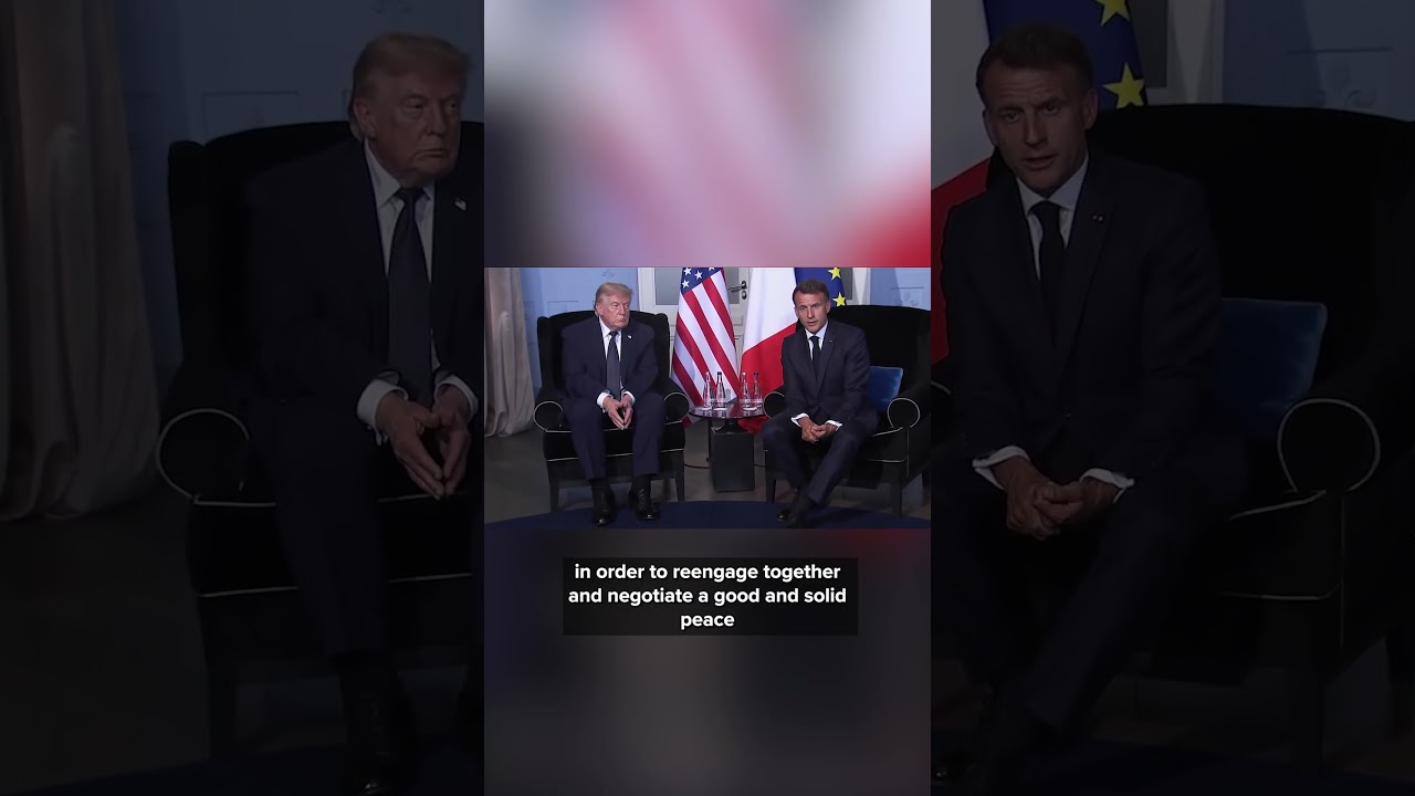 &laquo;Очень важный шаг к миру&raquo;: президент Франции Макрон высоко оценил действия Трампа по иранской яде...