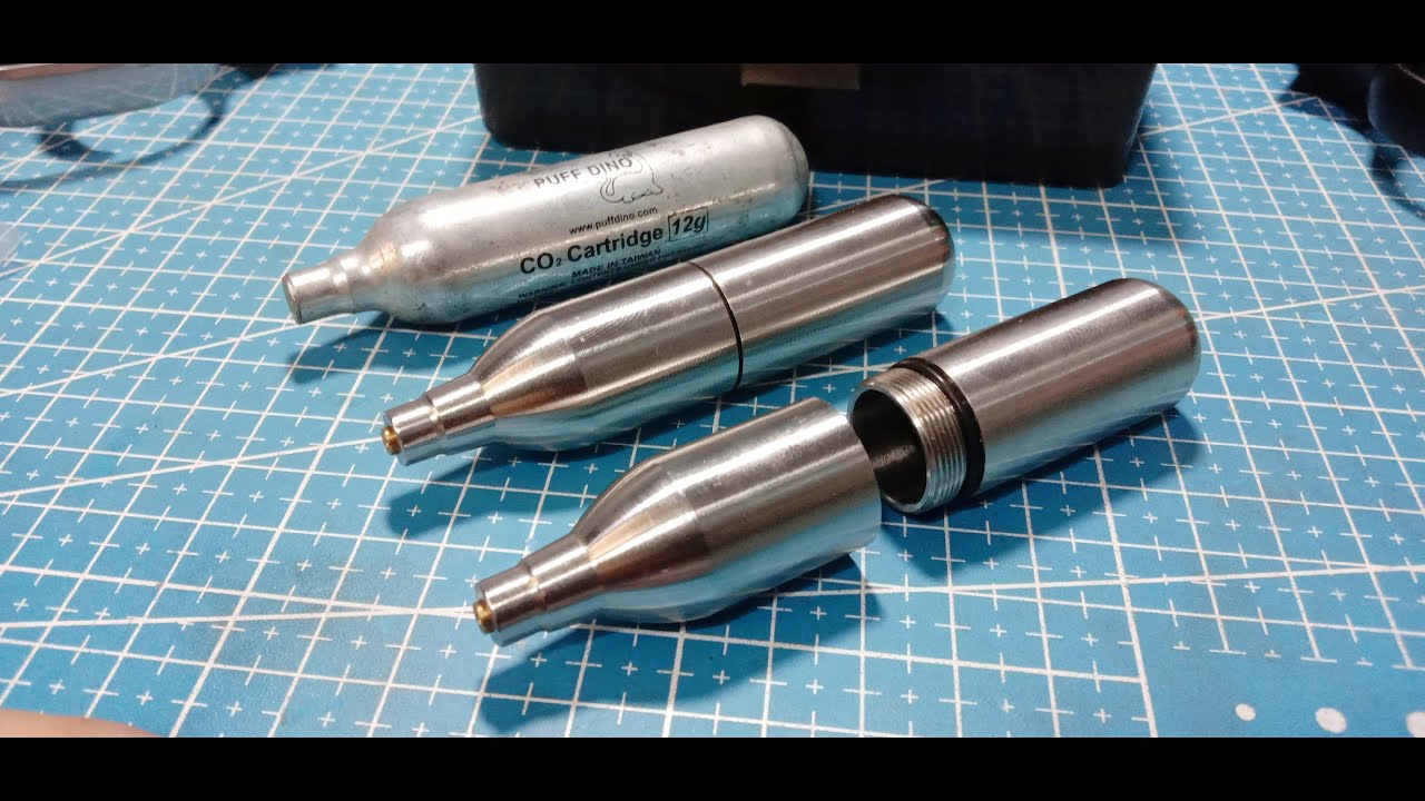 CO2 refillable Cartridge 12g For Revolver Airsoft