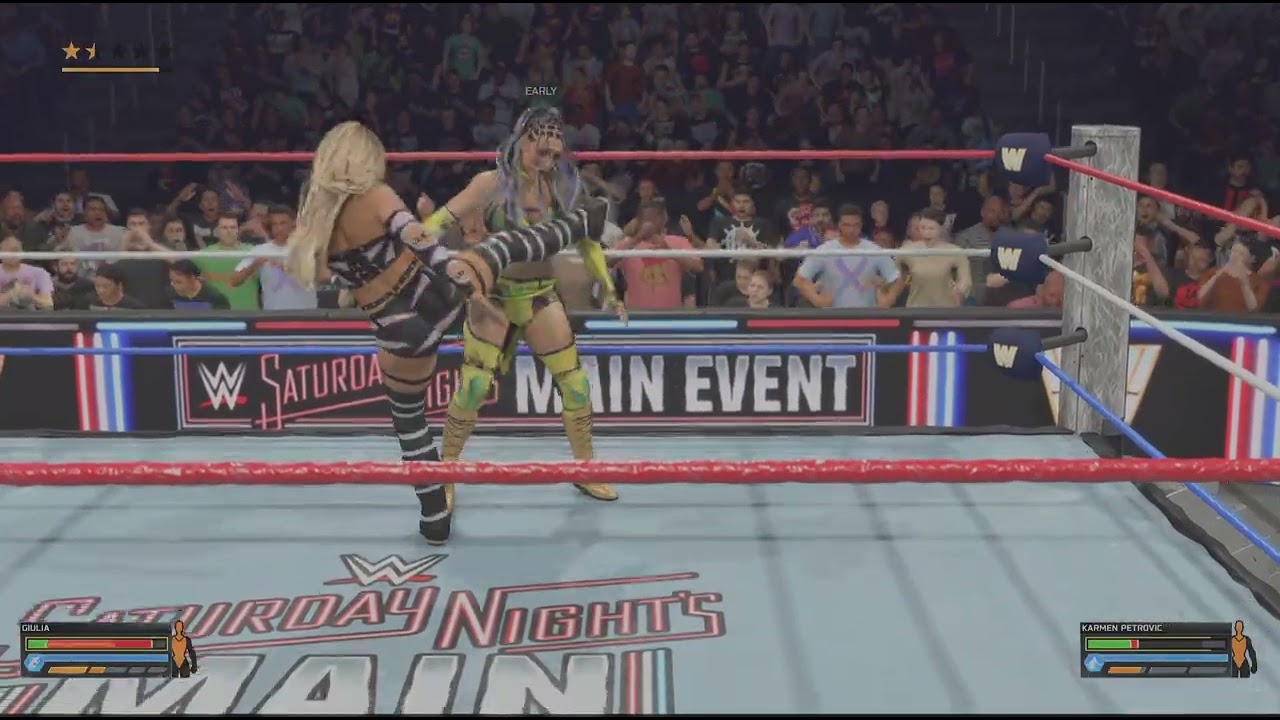 WWE 2K26 Karmen Petrovic impresses against Giulia - SNME