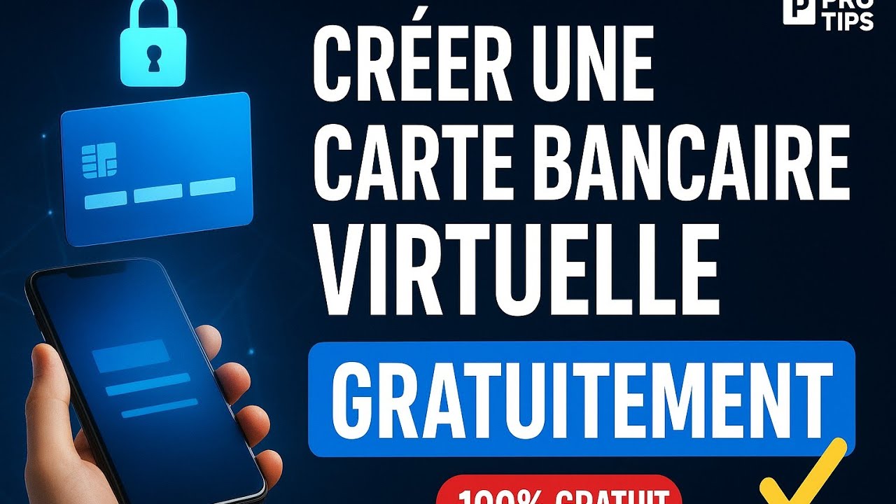 Carte bancaire virtuelle gratuite  : comment en cr&eacute;er en 4 minute