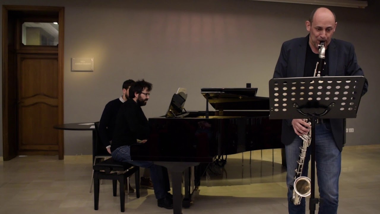 CONCERTO per Bass Clarinet By Michele Mangani, Stefano Franceschini Clar.  basso, Mirko Maltoni Pf.
