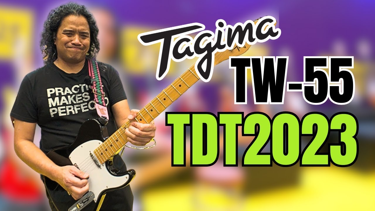 Tagima Guitars TW-55 Tele Demo | TDT 2023  | CC en Español y Portugués