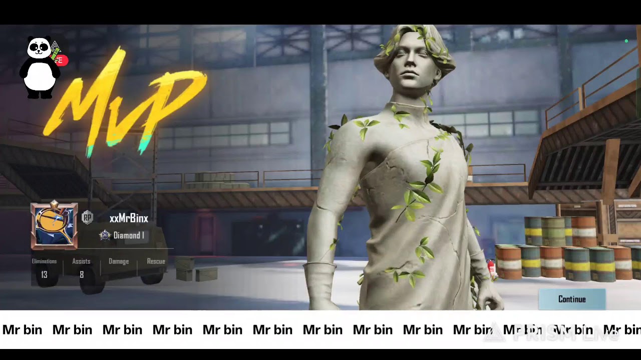 Live streaming of MR BIN first time in bgmi