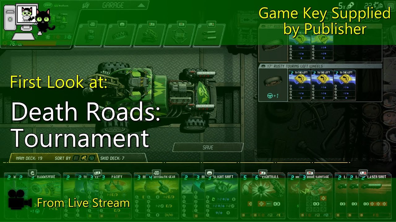 First Look - Death Roads: Tournament (Live Stream)