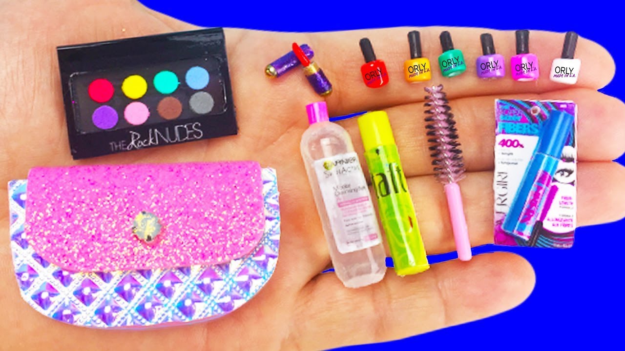 18 DIY MINIATURE MAKEUP REALISTIC HACKS AND CRAFTS !!!