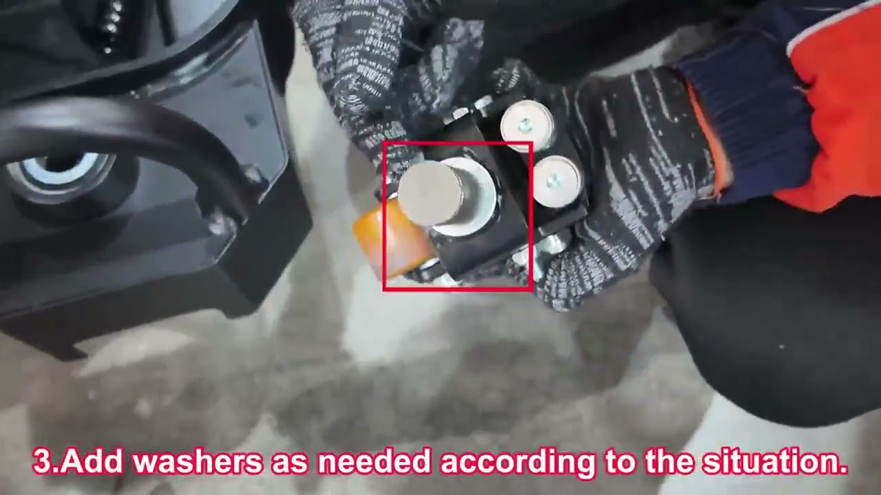 How to adjust the balance roller of Self lifting stacker SES