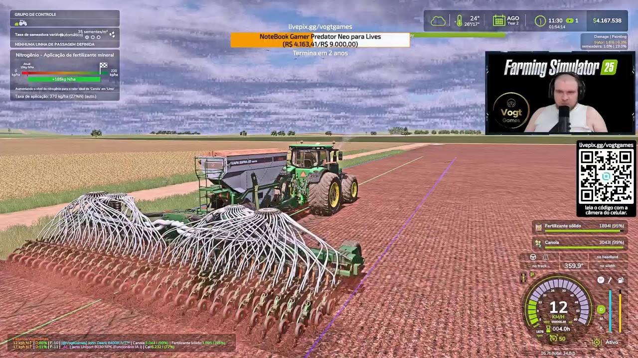 🌾 Matopiba: colheita de aveia e feijão a todo vapor! 🚜🔥🥣