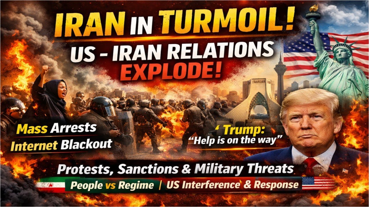 IRAN PROTESTS & US-IRAN RELATIONS Explained (2026 Update)