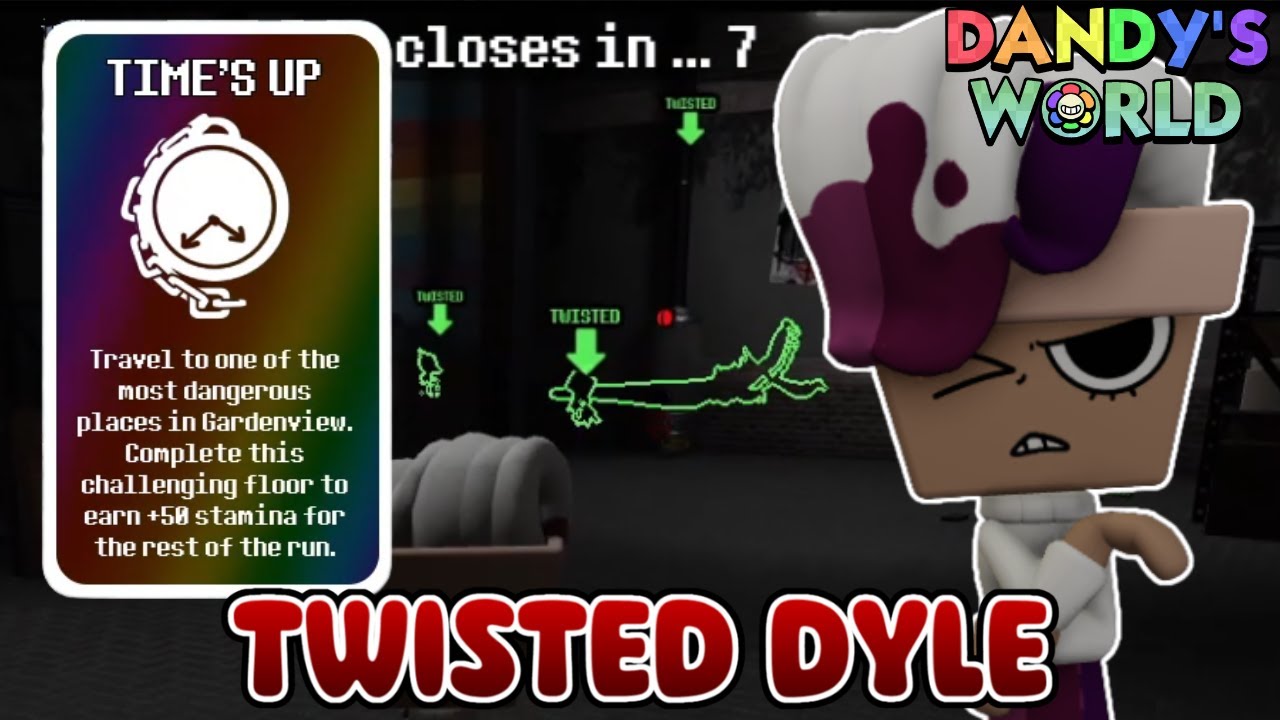 First Time Beating DYLE with BRUSHA in the NEW Update! | Dandy's World