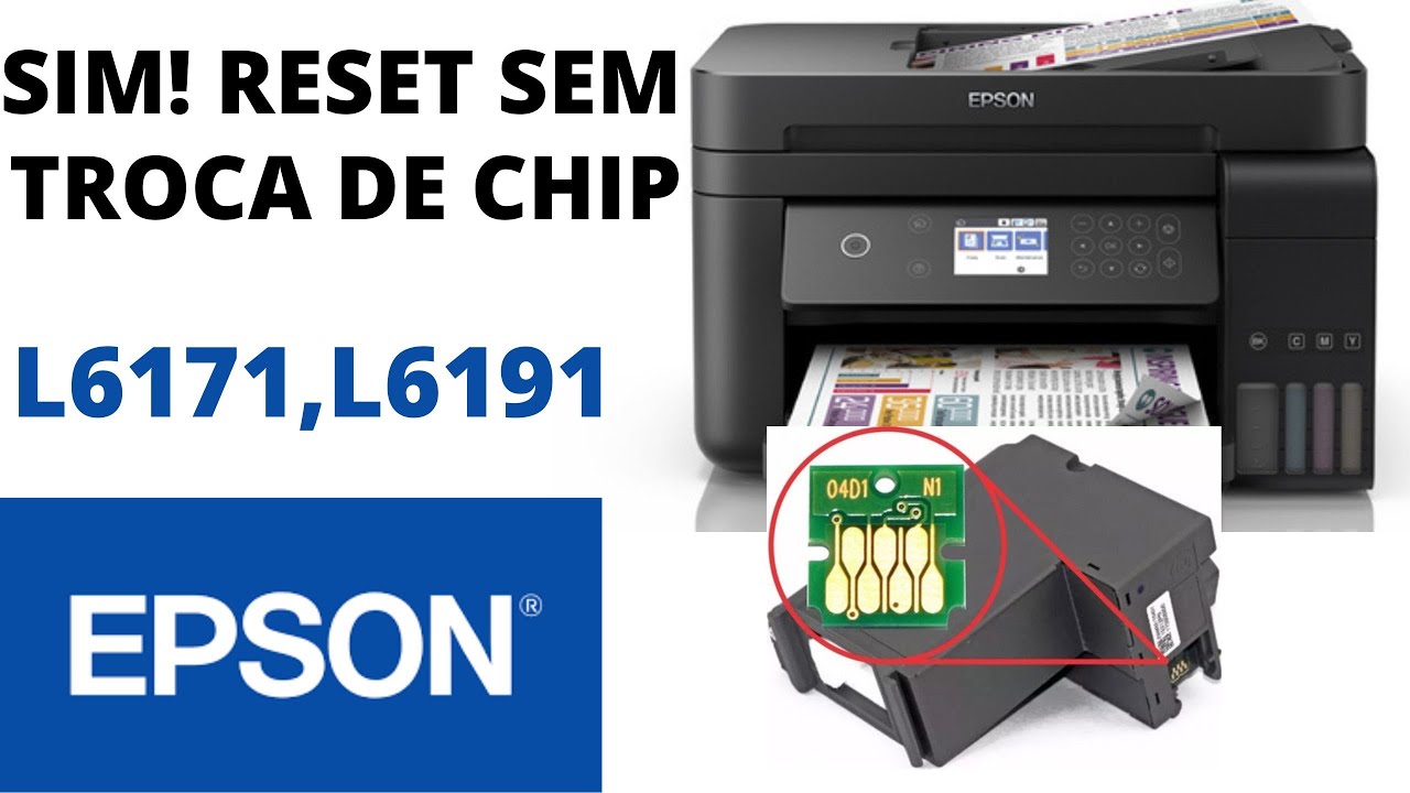 🏆RESET IMPRESSORA EPSON L6171