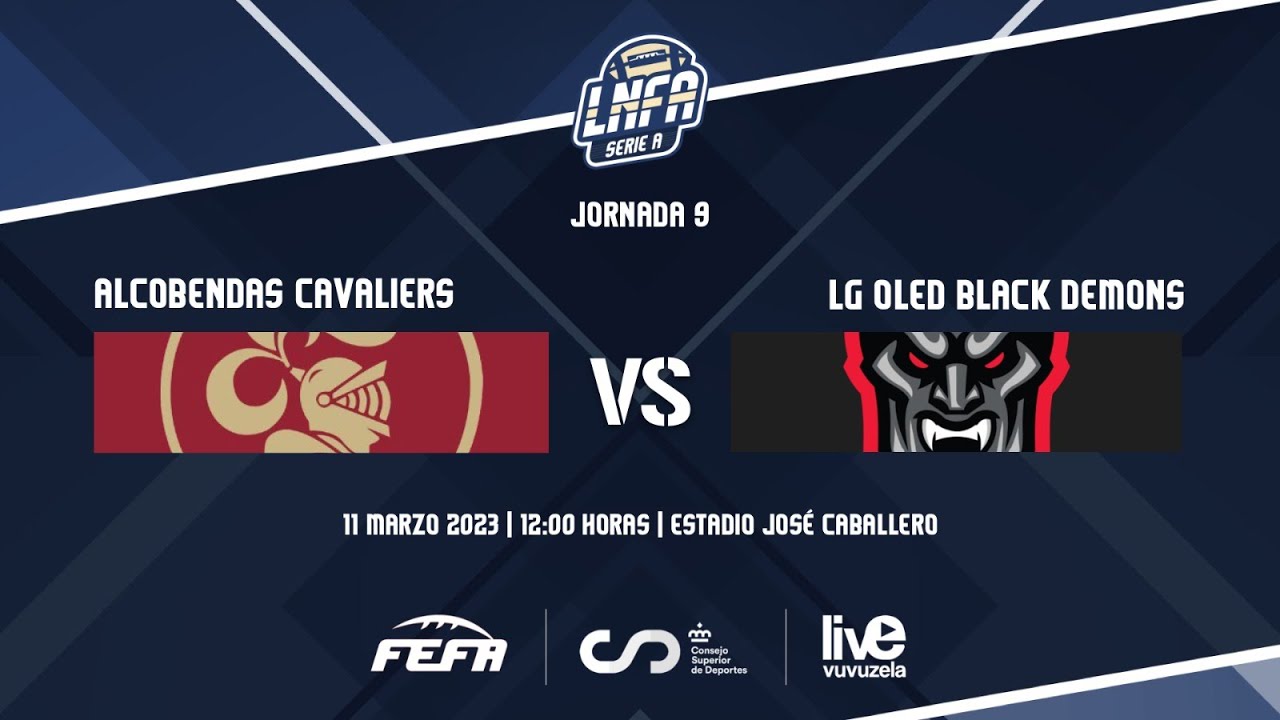 #LNFASerieA 2023 GAME 9 | Alcobendas Cavaliers - LG OLED Las Rozas Black Demons