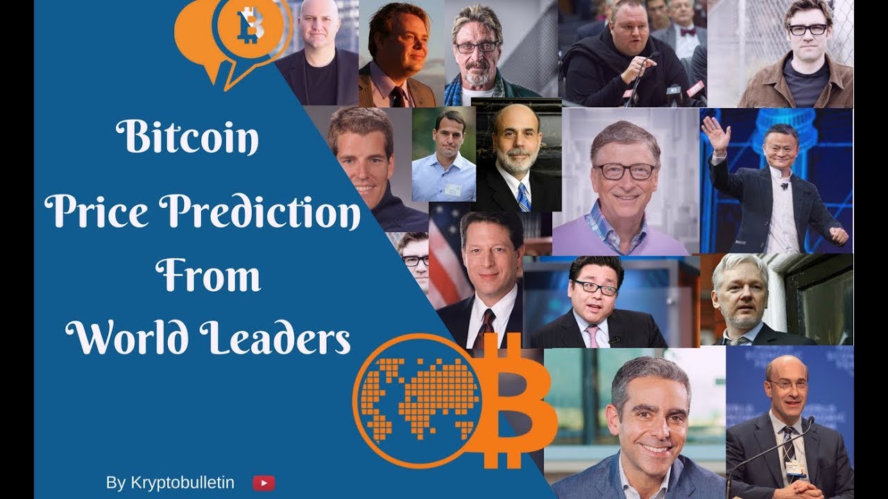 Bitcoin Price Prediction 2018 and Quotes from World Leaders