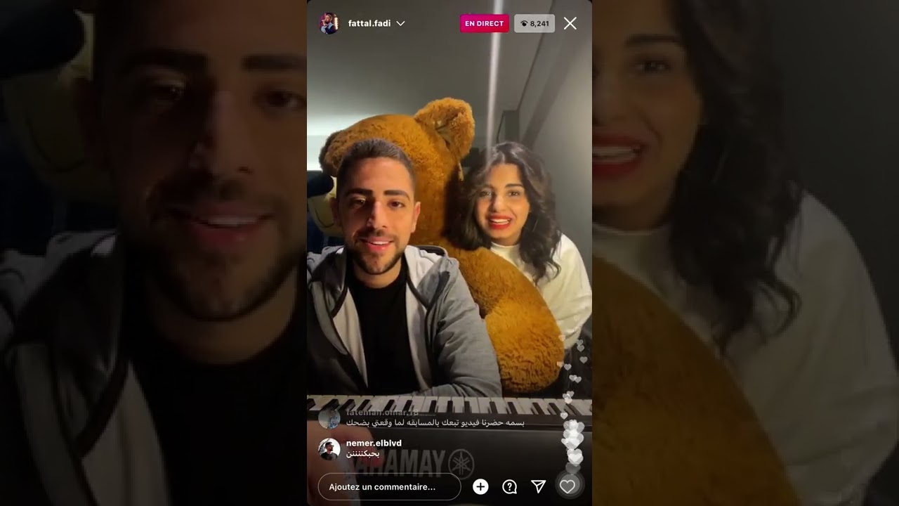 لايف فادي فتال و بسمة عطا | يغنو يا رب تدوم ايامنا سوا ❤️