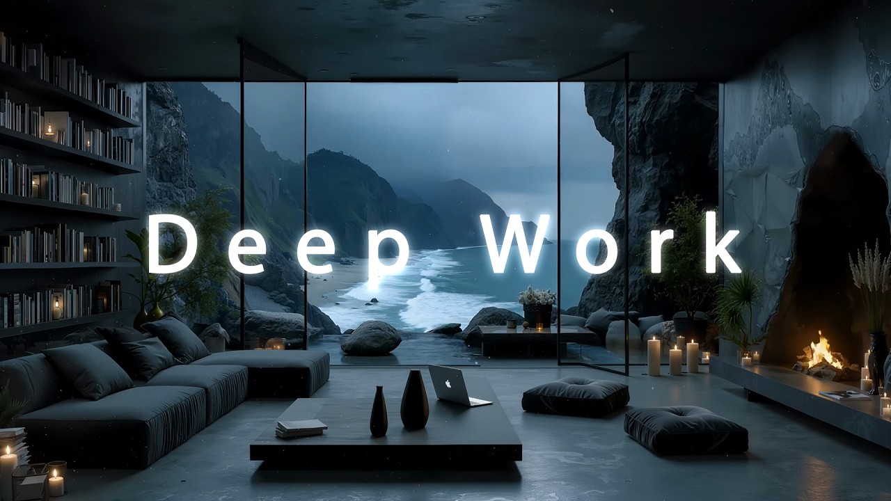 Calm Cave Loft Music - Modern Focus Sounds for Coding & Reading | Deep Work